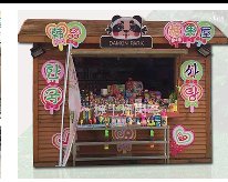 鋼結(jié)構(gòu)仿木紋售貨亭成品直銷(xiāo)，捷士通定制