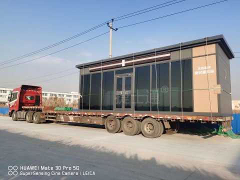 河南龍塔便民服務亭發(fā)貨